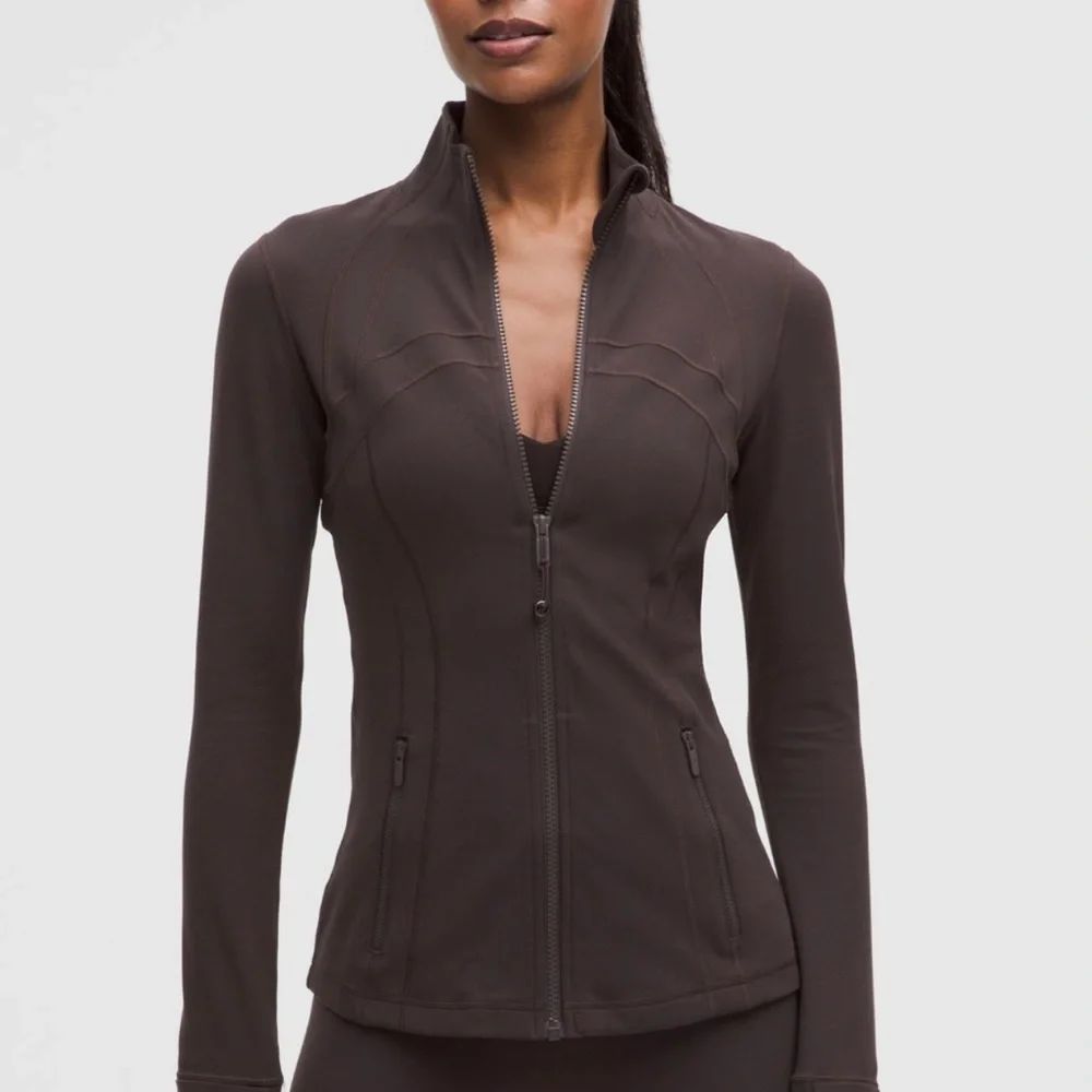 Lululemon Athletica Dark Brown Jacket - Picture 1 of 5